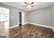 Open and airy bedroom featuring new paint, trim, hardwood flooring and closet at 644 Albert Nw St, Atlanta, GA 30318