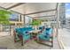 Stylish covered outdoor lounge with comfortable seating and city views at 1280 W Peachtreestreetsuffix=Street Nw # 808, Atlanta, GA 30309