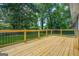 Back deck and view of backyard at 1675 White Oak Way, Decatur, GA 30032