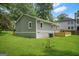 Backyard with deck and green grass at 1675 White Oak Way, Decatur, GA 30032