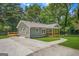 Inviting single-story home with a front porch, spacious driveway, and a beautiful yard at 1675 White Oak Way, Decatur, GA 30032