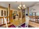 Open-concept dining room with a view of the living room and front entry at 4920 Tremont Ne Dr, Marietta, GA 30066