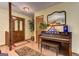Welcoming foyer with hardwood floors, featuring a piano and a decorative mirror at 4920 Tremont Ne Dr, Marietta, GA 30066