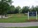 Champions' Field sign in front of a baseball field in the community at 2821 Amhurst Nw Way, Kennesaw, GA 30144