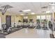 Community gym with multiple treadmills, elliptical machines, and other workout machines at 2821 Amhurst Nw Way, Kennesaw, GA 30144