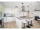 Modern kitchen with stainless appliances, granite countertops, and an open floor plan at 4020 Ester Sw Dr, Atlanta, GA 30331