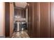 Laundry room with modern washer and dryer at 297 Collegiate Dr, Powder Springs, GA 30127