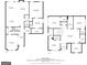 Detailed home floor plans show layouts of both first and second floors with room dimensions at 3015 Arbor Song Ct, Cumming, GA 30041