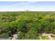 An aerial view overlooking a lush green tree canopy with the city skyline in the distance at 345 Adelle Se St, Atlanta, GA 30315