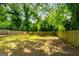 Spacious, fenced backyard with mature trees providing ample shade at 345 Adelle Se St, Atlanta, GA 30315
