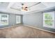 Large main bedroom with tray ceiling and plenty of natural light at 3506 Billingsley Dr, Marietta, GA 30062