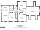 Second floor plan showing bedrooms, bathrooms and bonus room at 3506 Billingsley Dr, Marietta, GA 30062