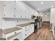 Well-equipped kitchen boasting granite countertops, white cabinets, stainless steel appliances, and modern fixtures at 79 The Farm Rd, Mcdonough, GA 30252