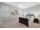 Cozy bedroom with neutral colors, plush carpet, and elegant trim detail offers a calm and relaxing atmosphere at 785 Wilson Nw Rd, Atlanta, GA 30318