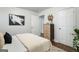 Bright bedroom featuring a modern aesthetic, complemented by stylish décor and ample natural light at 1258 Campbellton Sw Rd, Atlanta, GA 30310