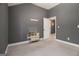 Bedroom with light gray walls, and a mirror table at 2780 Lakeview Walk, Decatur, GA 30035