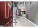 Elegant entryway with marble floors, staircase, and an open view to the living area at 2780 Lakeview Walk, Decatur, GA 30035