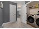 Convenient laundry room area with modern washer and dryer units at 2780 Lakeview Walk, Decatur, GA 30035
