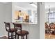 View of the kitchen with stainless steel appliances and granite countertops at 420 Heritage Park Nw Trce # 22, Kennesaw, GA 30144