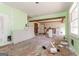 Bright living room during remodeling, highlighting natural light and potential for customization at 2522 Frost Sw Dr, Marietta, GA 30008