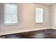 View of the bedroom featuring hardwood floors and a window at 1914 North Nw Ave, Atlanta, GA 30318