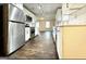 This kitchen features modern stainless steel appliances and custom cabinets at 1914 North Nw Ave, Atlanta, GA 30318