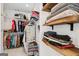 Spacious walk-in closet with custom shelving and ample storage space at 698 Eustace Se St, Atlanta, GA 30315