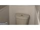 Close-up of toilet with beadboard in a half bathroom at 1053 Metropolitan Parkway Southwest Sw Pkwy, Atlanta, GA 30310