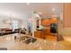 Well-appointed kitchen featuring granite countertops, stainless steel appliances, and a center island at 200 Long Needle Ct, Sugar Hill, GA 30518