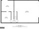 Floor plan showing total of 1556 sq ft with rooms, garage and hall dimensions at 5341 Terrytown Ln, Lithonia, GA 30038