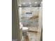 This bathroom features a unique vanity, toilet, and glass shower with custom tile work at 620 Ne Peachtree Street # 901, Atlanta, GA 30308