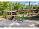 Expansive backyard showcasing a covered patio, a well-maintained lawn, and a luxurious house in the background at 1572 Azalea Dr, Lawrenceville, GA 30043