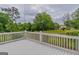 Expansive deck perfect for outdoor entertaining overlooking a lush, green backyard at 1555 New Ne St, Atlanta, GA 30307