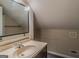 Well-lit bathroom features a large mirror, vanity with sink, and clean design at 1555 New Ne St, Atlanta, GA 30307