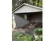 Shed or outbuilding with a deteriorating roof and exposed cinderblock at 2148 M L King Jr Sw Dr, Atlanta, GA 30310