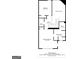 Detailed floor plan of the second level, including the primary bedroom and additional bedroom at 513 Shadow Valley Ct, Lithonia, GA 30058