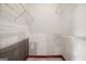 Empty walk-in closet with shelving for optimal storage solutions at 1587 Cronic Town Rd, Auburn, GA 30011