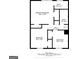 Floorplan featuring bedrooms, bathrooms, and hall on the second floor at 5207 Shawn Ln, Stone Mountain, GA 30088