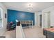 Charming bedroom featuring a playful space theme and unique bunk bed design at 1788 River Bluff Vw, Duluth, GA 30097
