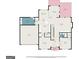 First floor plan showcasing the kitchen, living room, dining area, and balcony at 1884 Whitehawk Ct, Lawrenceville, GA 30043