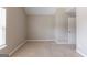 Bedroom featuring vaulted ceilings, carpet flooring and neutral paint at 260 Redding Rdg, Atlanta, GA 30349