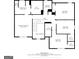 Detailed floor plan showing the layout of the second floor at 260 Redding Rdg, Atlanta, GA 30349