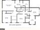 Second level floor plan at 3355 Golfe Links Dr, Snellville, GA 30039
