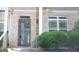 Charming porch with brick pillars and ceiling fan, creating a welcoming entrance at 6127 Landers Loop, Fairburn, GA 30213