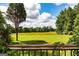 Enjoy the peaceful pastoral views from the backyard fence at 1502 Campground, Mcdonough, GA 30252