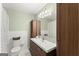 Classic bathroom featuring a modern vanity, ample storage, and a coordinated color scheme at 2826 Summit Ridge Dr, Marietta, GA 30066