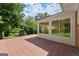 Sunroom and patio area showing brick pavers and landscaping at 2826 Summit Ridge Dr, Marietta, GA 30066
