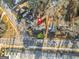 An aerial view of the property, showcasing its location on a tree-lined street and neighborhood context at 1092 Donnelly Sw Ave, Atlanta, GA 30310
