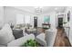 Cozy living room with hardwood floors, neutral furniture, and stylish décor at 1092 Donnelly Sw Ave, Atlanta, GA 30310