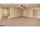 Large finished basement space with neutral paint, carpeted floors and natural light at 4924 Locklear Way, Marietta, GA 30066
